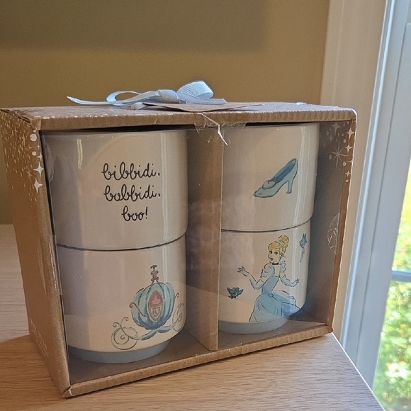 Rae Dunn Other - Rae Dunn Cinderella Themed Ceramic Ramekin Set
